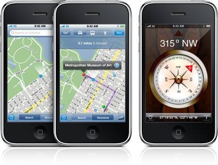 Цифровой компас в iPhone 3GS