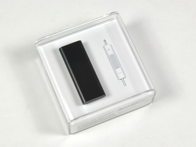 Упаковка iPod Shuffle