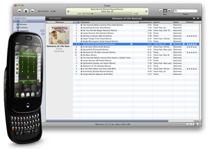 Синхронизация Palm Pre и iTunes под вопросом