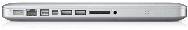 Порты и разъемы на MacBook Pro 13