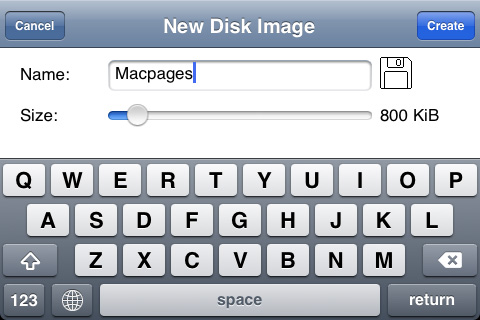 Создание своего образа диска в Mini vMac