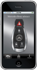 Mercedes-Benz выпустил свое приложение для iPhone