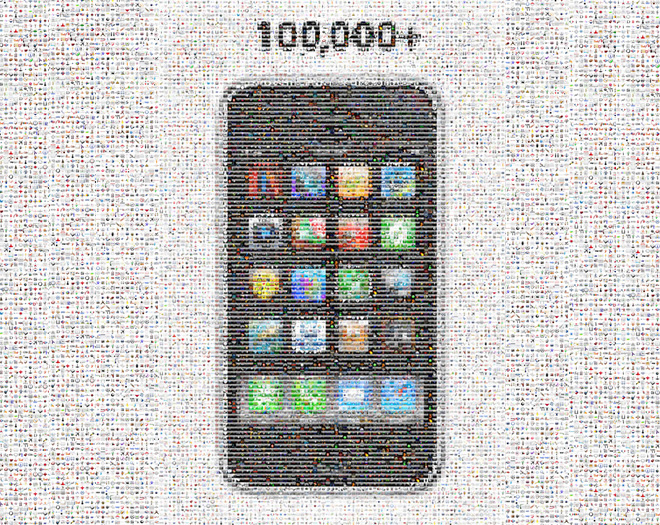 Apple подтверждает — в App Store доступно уже более 100 тысяч приложений!