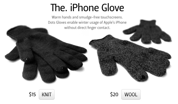 Перчатки для iPhone