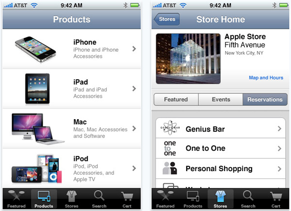 Apple выпустила приложение Online Store для iPhone