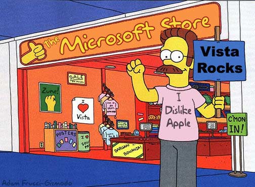 Microsoft Store по версии The Simpsons