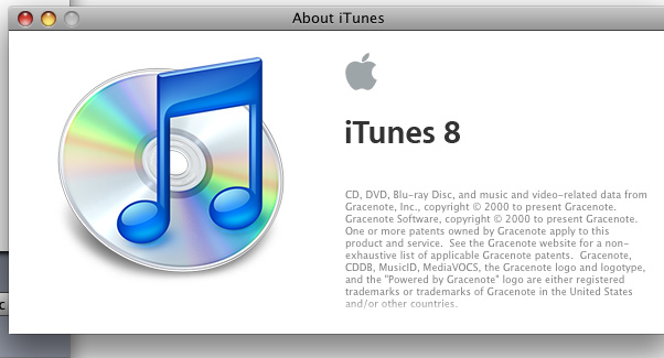 About iTunes 8.2