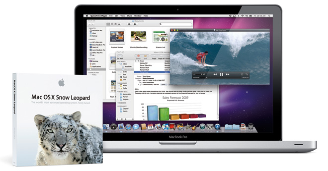 Два продукта, созданных друг для друга — OS X 10.6 Snow Leopard и MacBook Pro