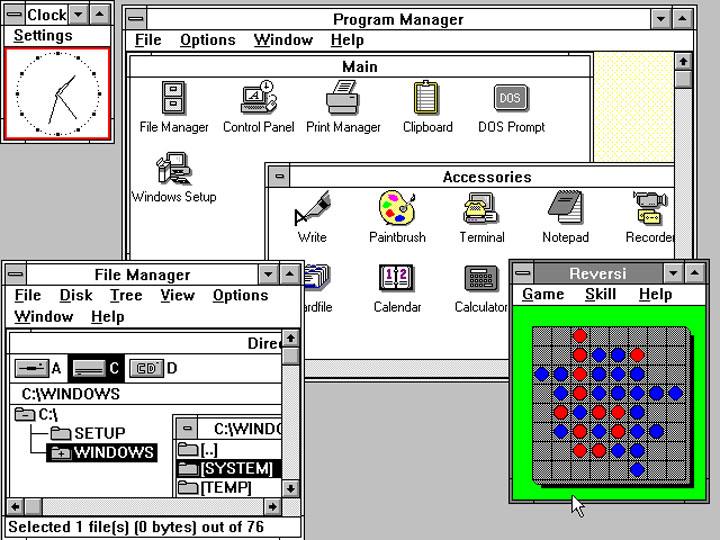 Windows 3.0 увидела свет 22 мая 1990 года