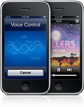Голосовое управление на iPhone 3GS