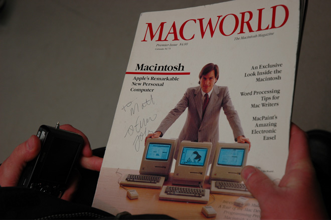Джобс на обложке Macworld