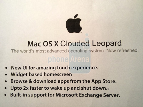 Операционная система Clouded Leopard