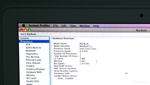 MacBook White в OS X 10.6.3