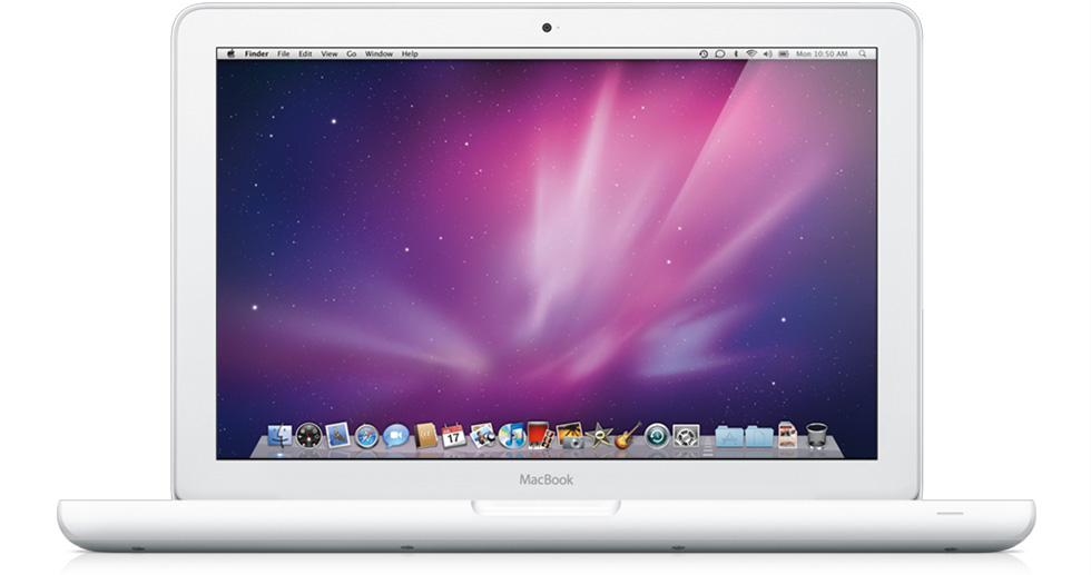Обновленный MacBook White внешне не отличить от предшественника