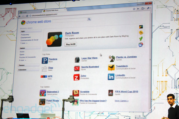 Chrome web store — Google представляет собственный магазин приложений для Chrome и Chrome OS!