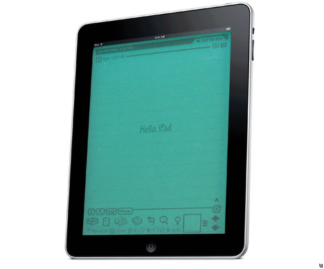 На iPad установили древнюю Newton OS